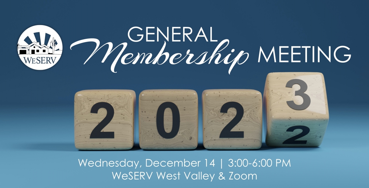 WeSERV General Membership Meeting & Service Awards Presentation